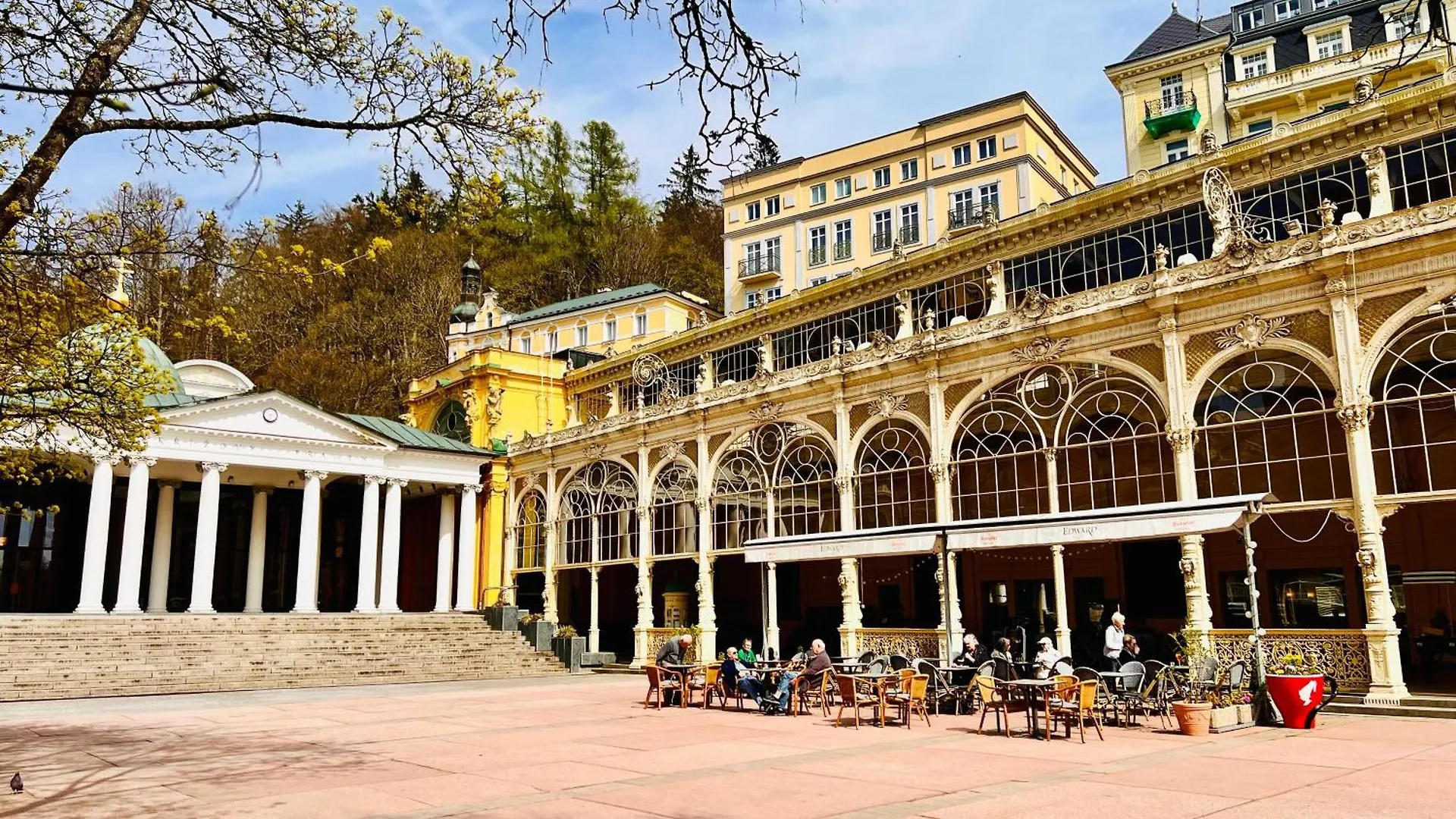 Residence Kolonada 60 Square Meters 2 Rooms Apartment In Best Location Direct At Famous Colonnade And Singing Fountain Mariánské Lázně